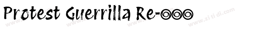 Protest Guerrilla Re字体转换